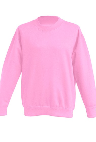 FELPA GIROCOLLO KID unisex ( JHK T-SHIRT ) rosa